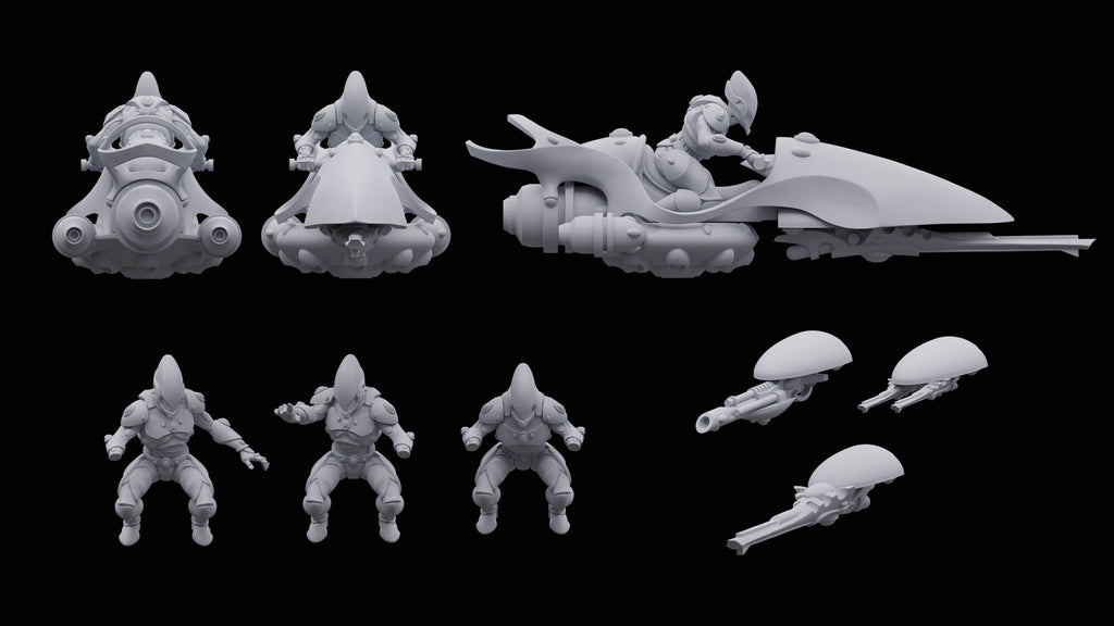 Space Elf Graviton Riders (3)