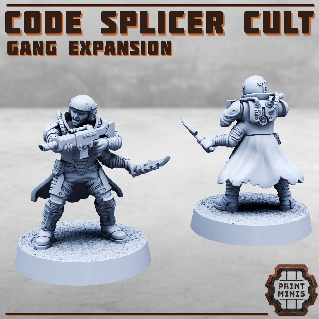 Code Splicer Cult - Expansion (11) - Resin Miniatures - ProxiesAU