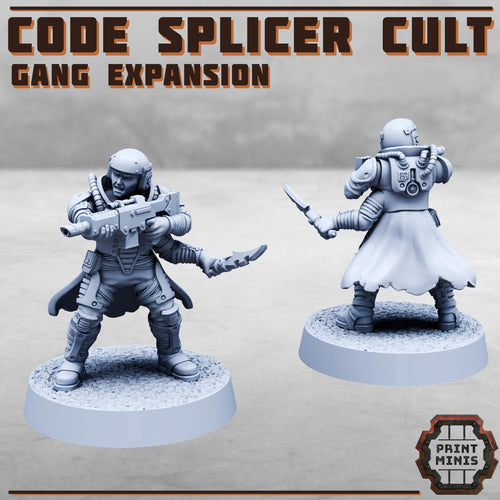 Code Splicer Cult - Expansion (11) - Resin Miniatures - ProxiesAU