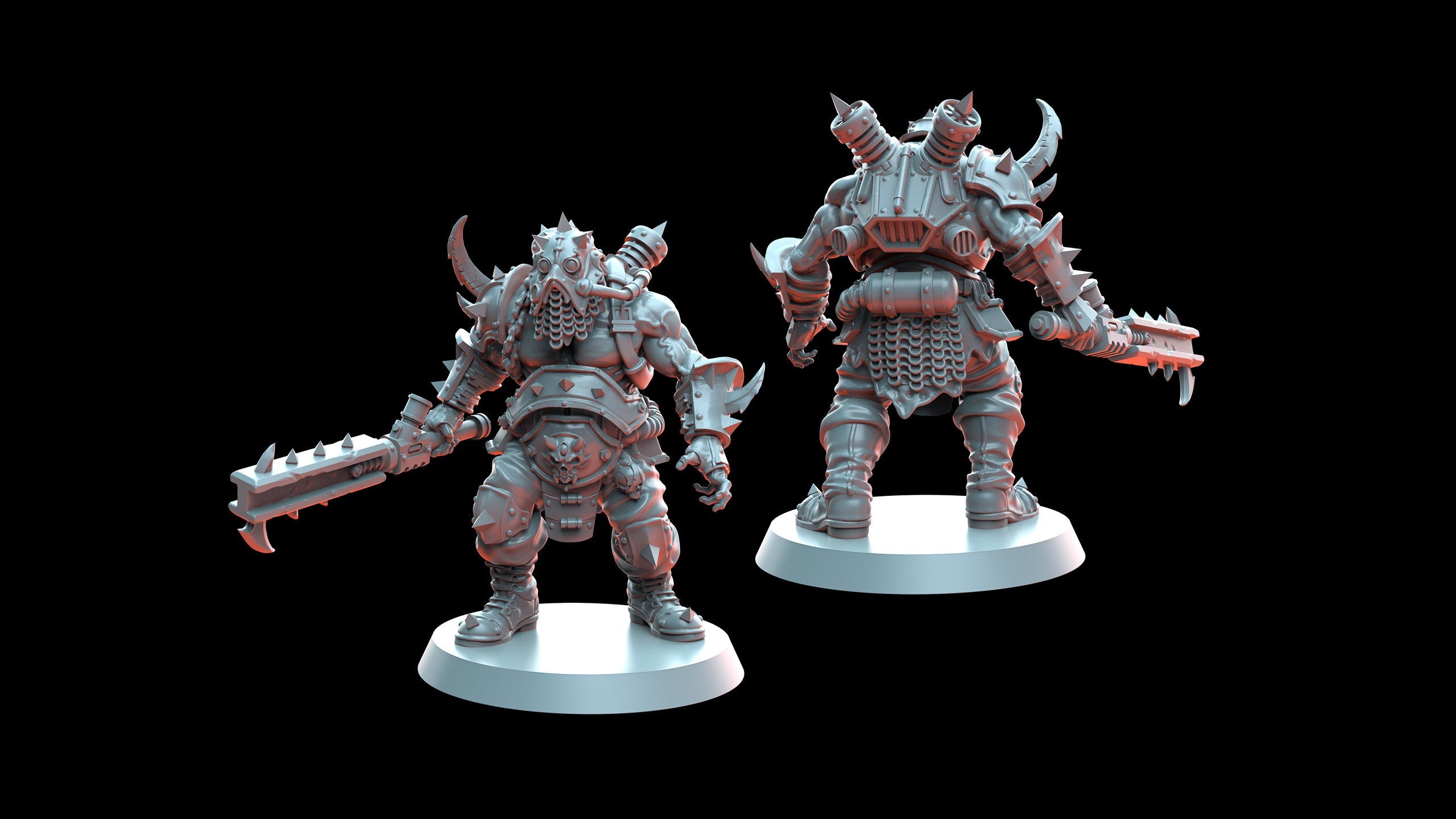 Blood Legion Officer and Bodyguards (3)