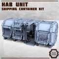 Habitation Unit Shipping Container - Resin Terrain - ProxiesAU