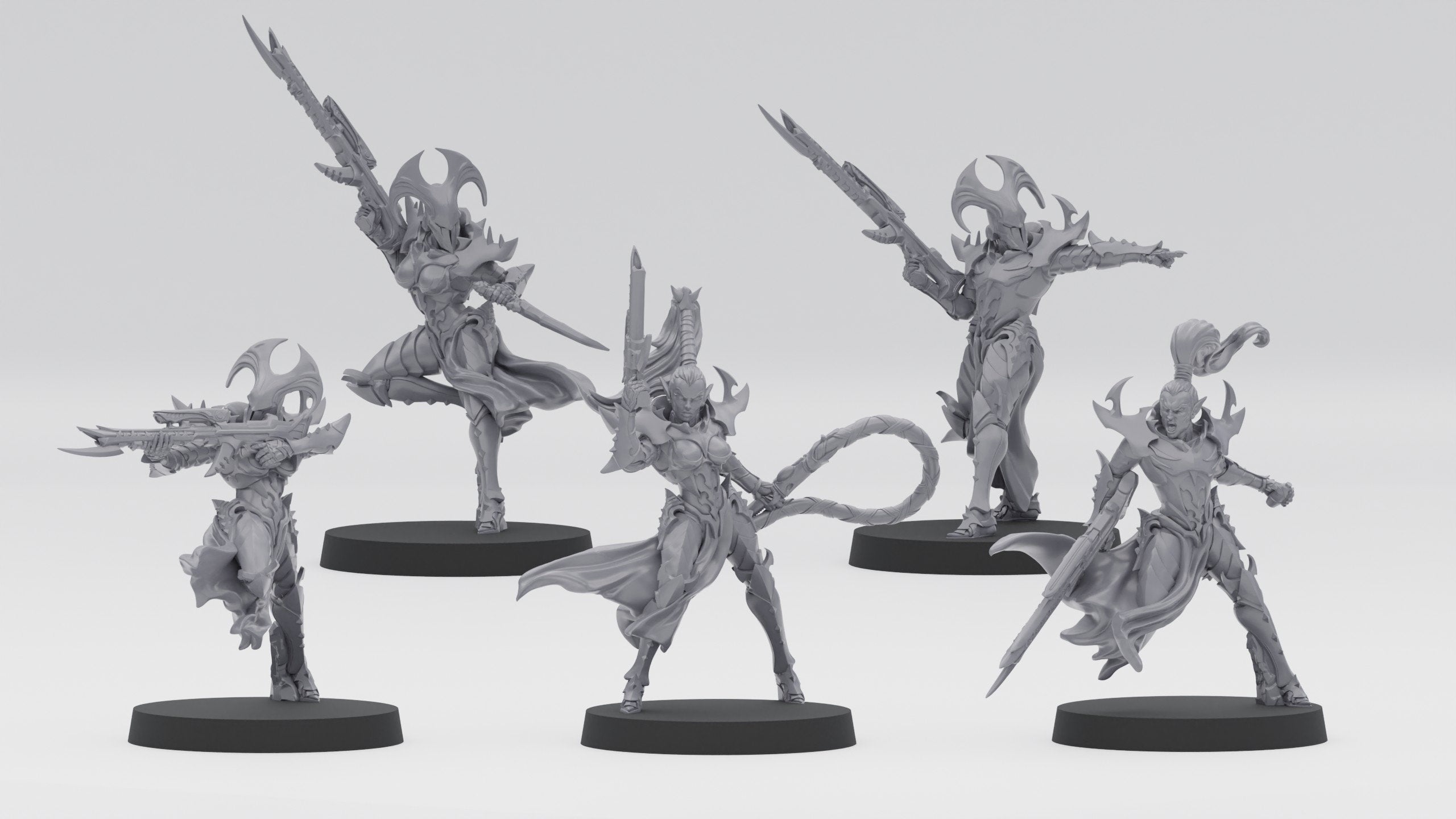 Dark Space Elf Hunters (5)
