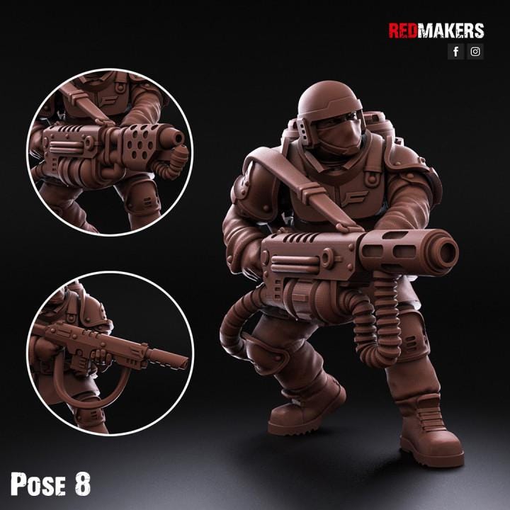 Imperial Shock Troops (10) - Resin Miniatures - ProxiesAU