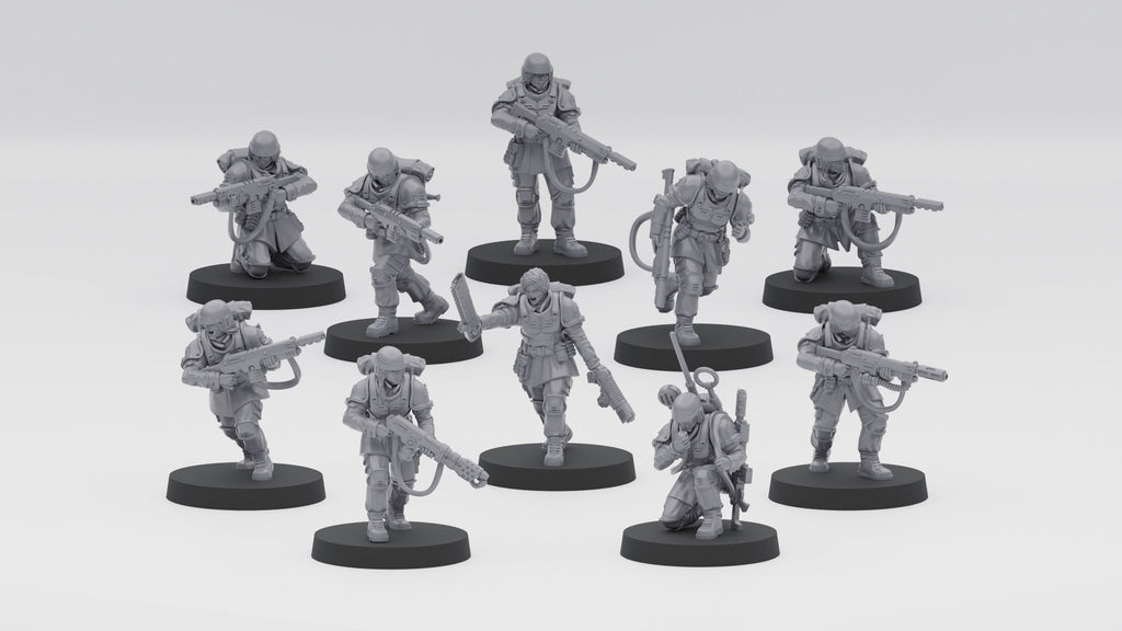 Imperium Female Shock Troops (10)