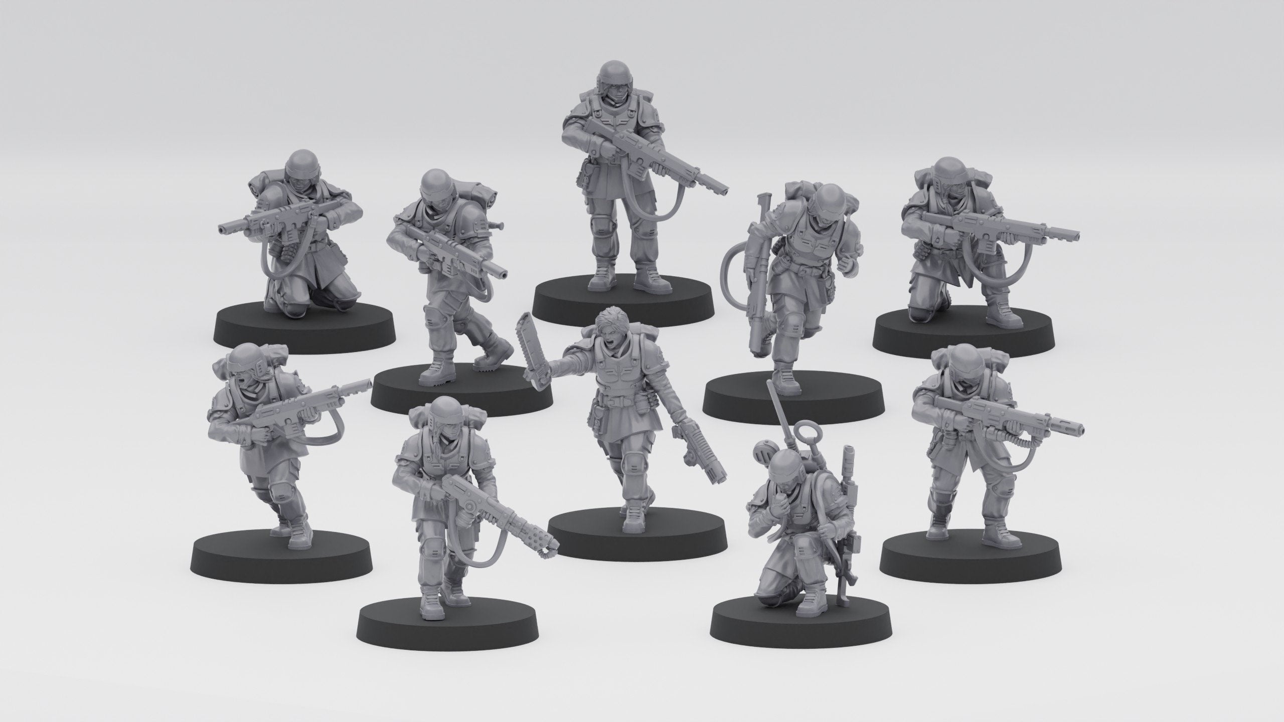 Imperium Female Shock Troops (10)