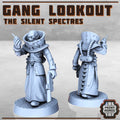 Silent Spectres Gang - Lookout (1) - Resin Miniatures - ProxiesAU