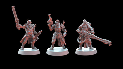 Blood Legion Zealots (5) - Resin Miniatures - ProxiesAU
