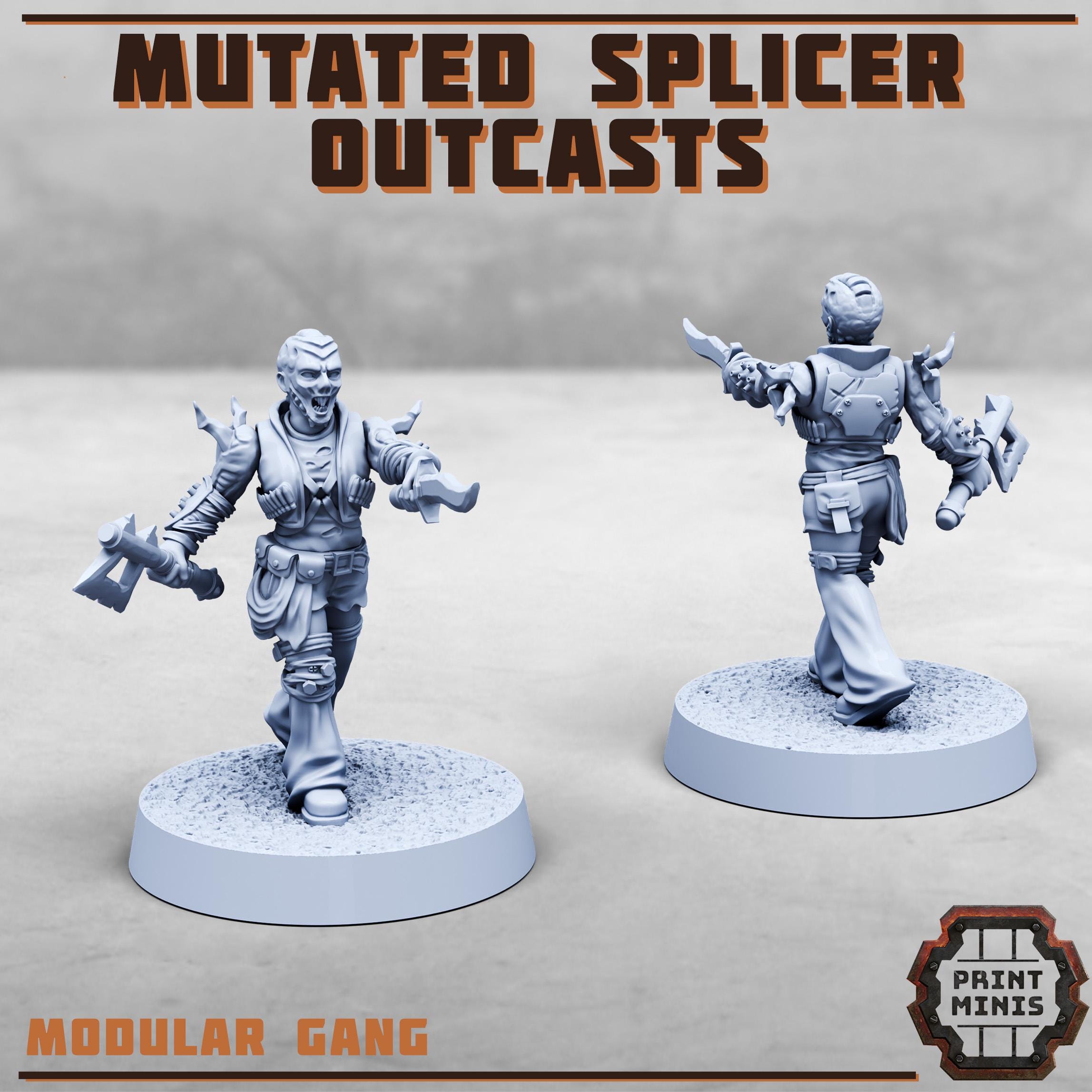 Mutated Splicer Outcasts Gang (8)