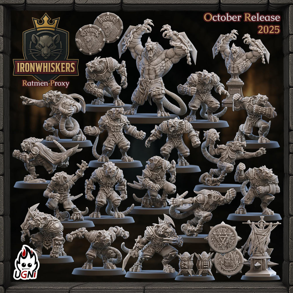 IronWhiskers Ratmen Core Team (17)
