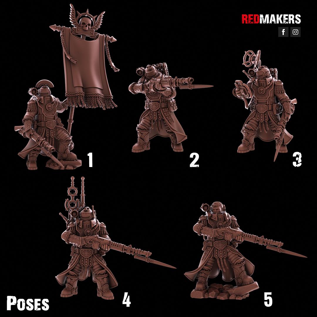 Solar Guard Tactical Command Squad (5)