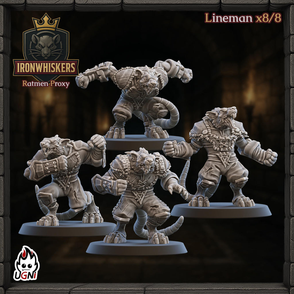 IronWhiskers Ratmen Core Team (17)