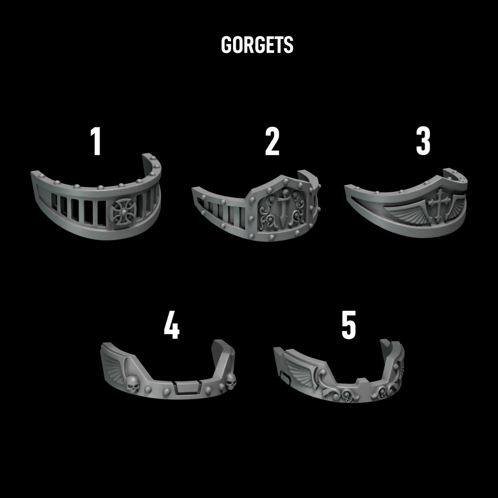 Eternal Pilgrim Big Gorgets and Shins (9pcs)