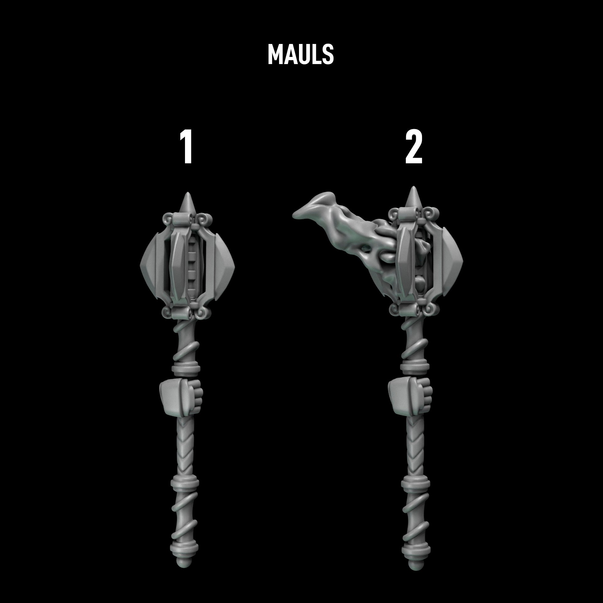 Eternal Pilgrim Big Sword and Maul Pack (4pcs)