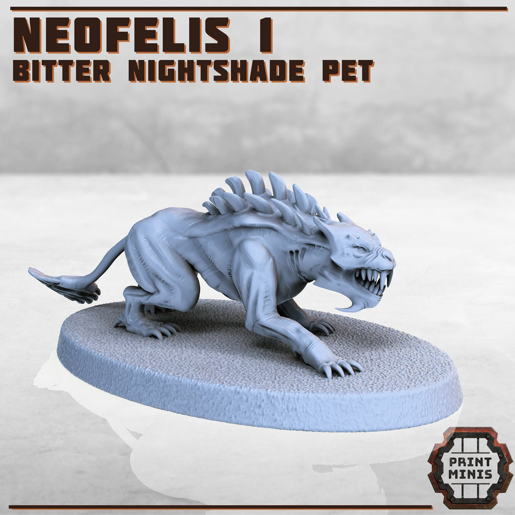 Neofelis Beasts (1 or 3) - Resin Miniatures - ProxiesAU