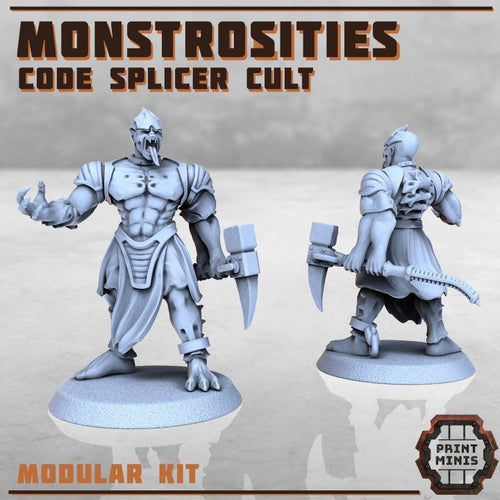 Code Splicer Cult - Monstrosities (5 or 10) - Resin Miniatures - ProxiesAU