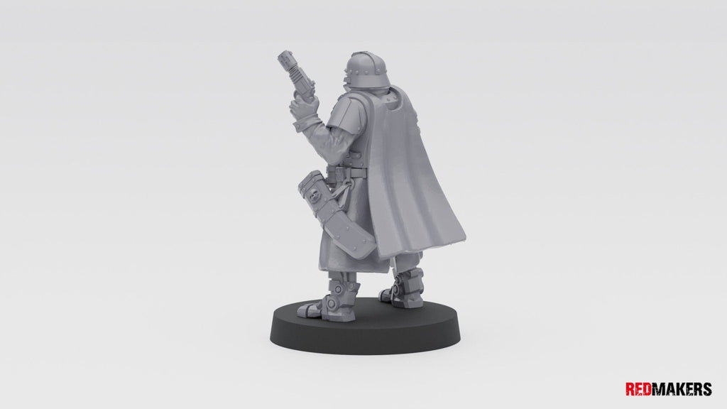 Death Division Lieutenant (1) - Resin Miniatures - ProxiesAU