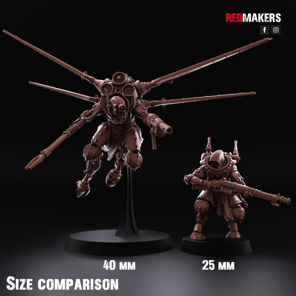 Omniforge Skyterax (5) - Tabletop Miniatures - ProxiesAU