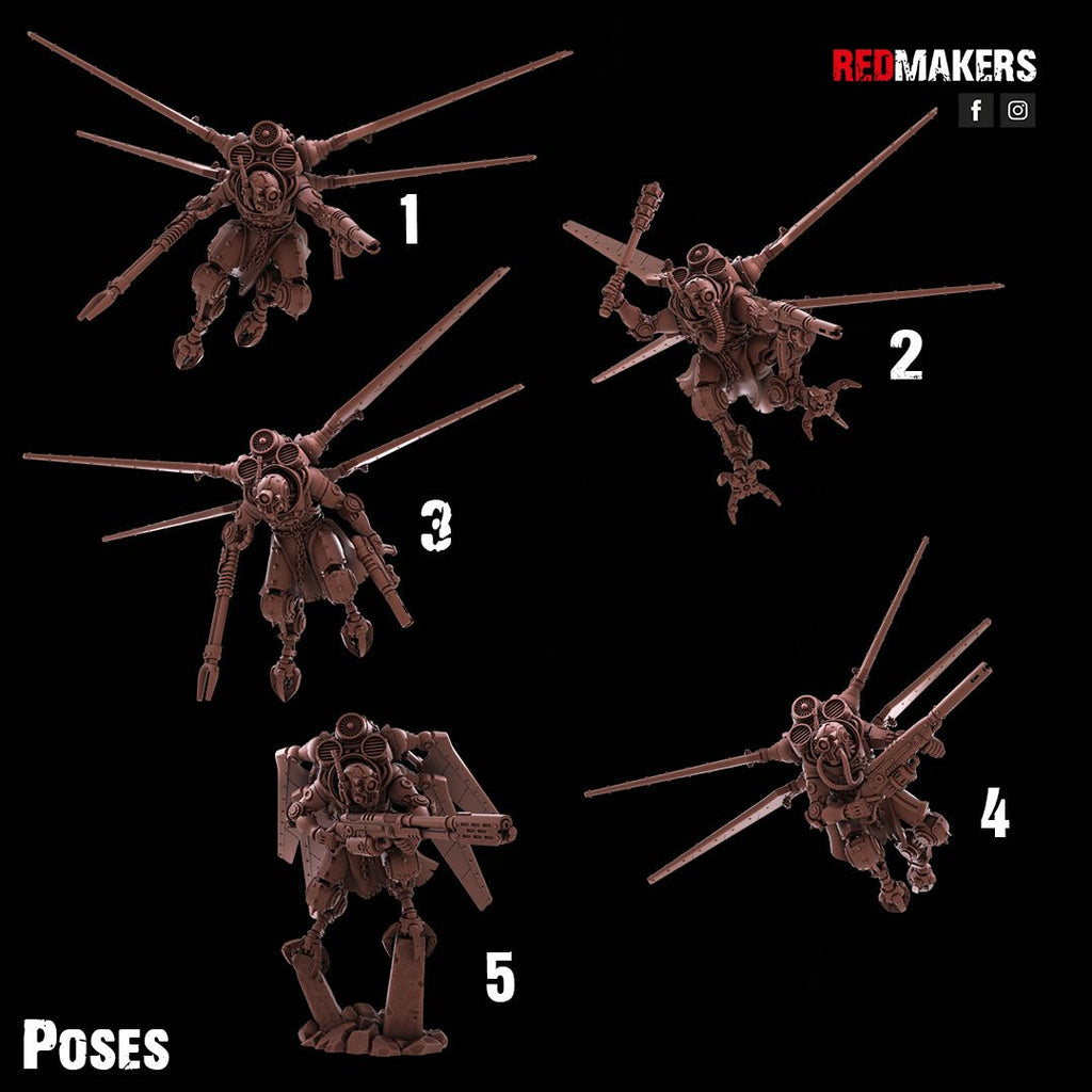 Omniforge Skyterax (5) - Tabletop Miniatures - ProxiesAU