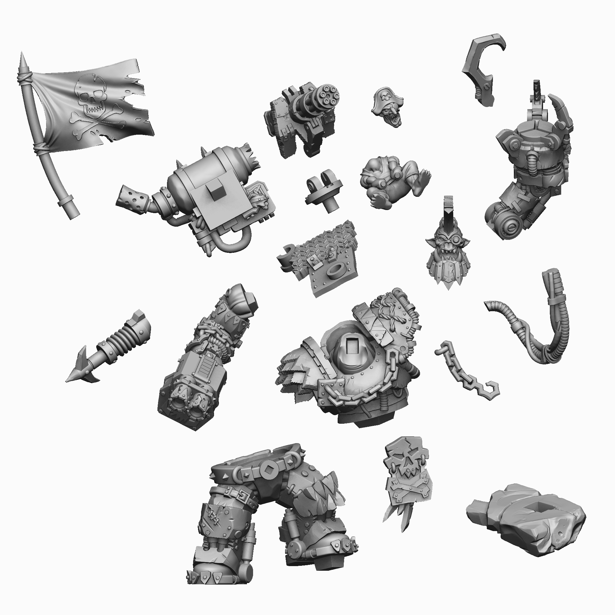 Space Orc - Pirate Dum-Dum Blitza-nookah