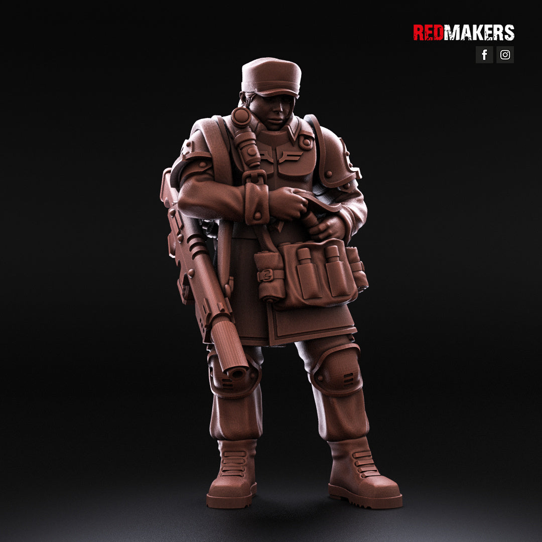 Imperium Female Shock Command Unit (5)