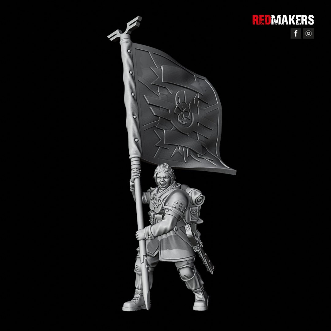 Imperium Female Shock Command Unit (5)