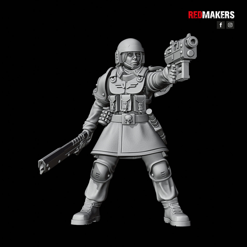 Imperium Female Shock Command Unit (5)