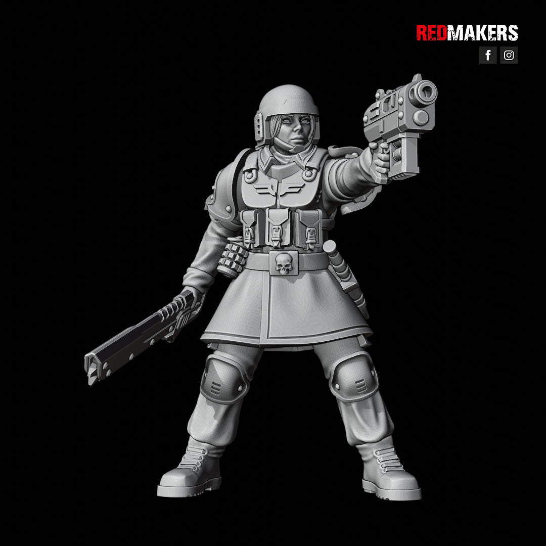 Imperium Female Shock Command Unit (5)