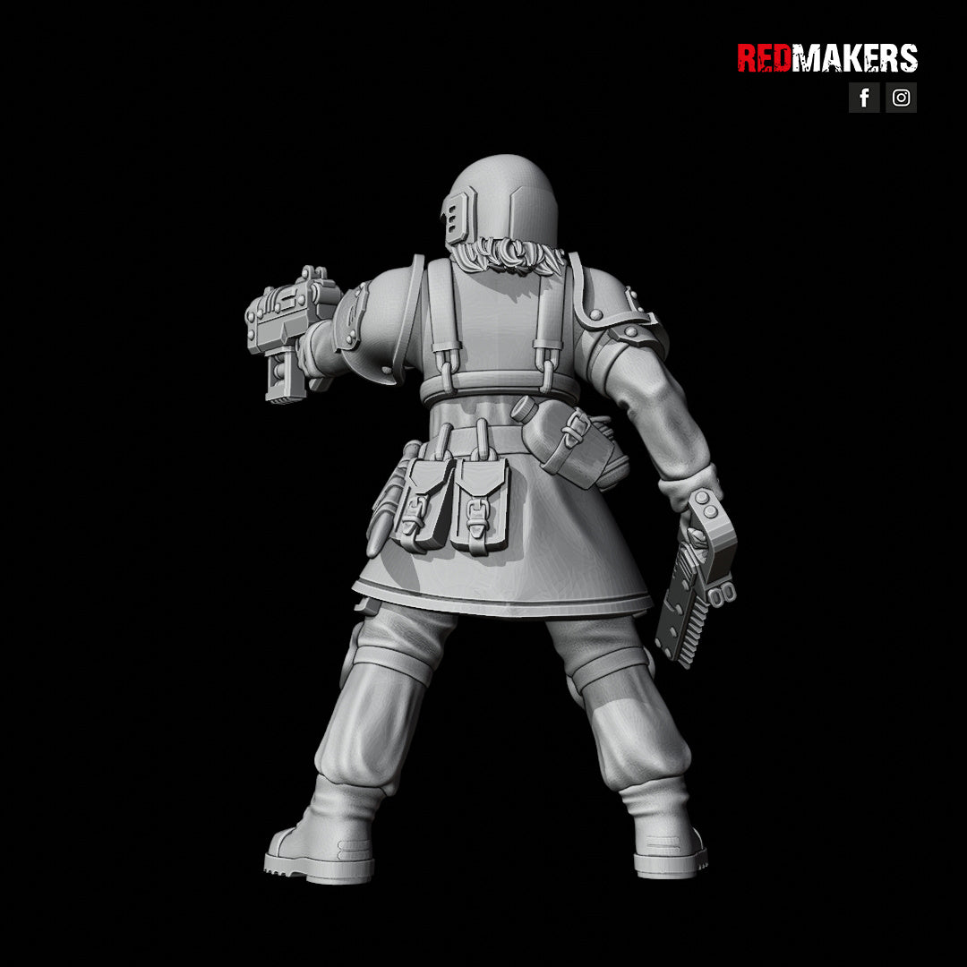 Imperium Female Shock Command Unit (5)