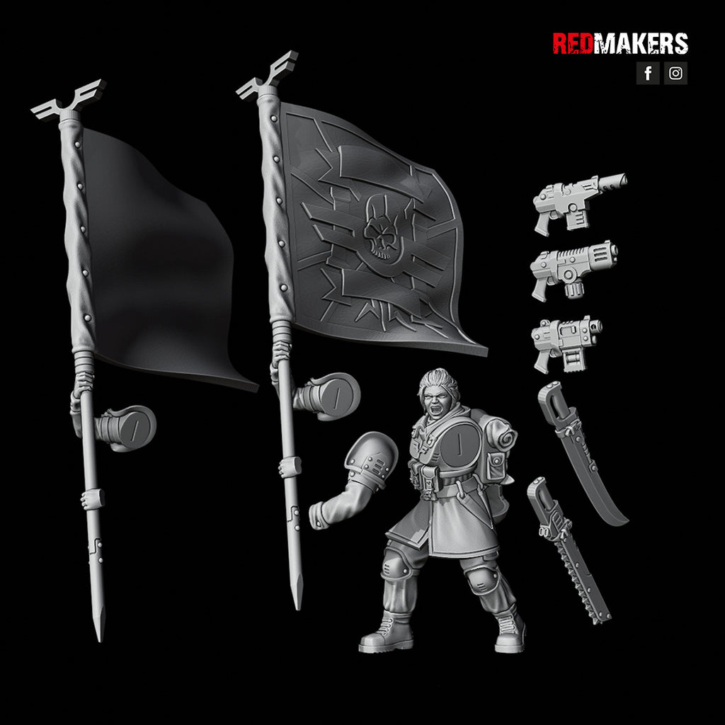 Imperium Female Shock Command Unit (5)