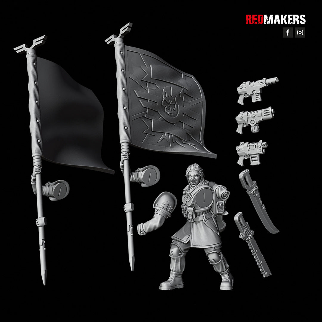 Imperium Female Shock Command Unit (5)