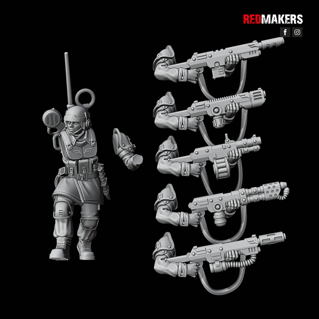 Imperium Female Shock Command Unit (5)