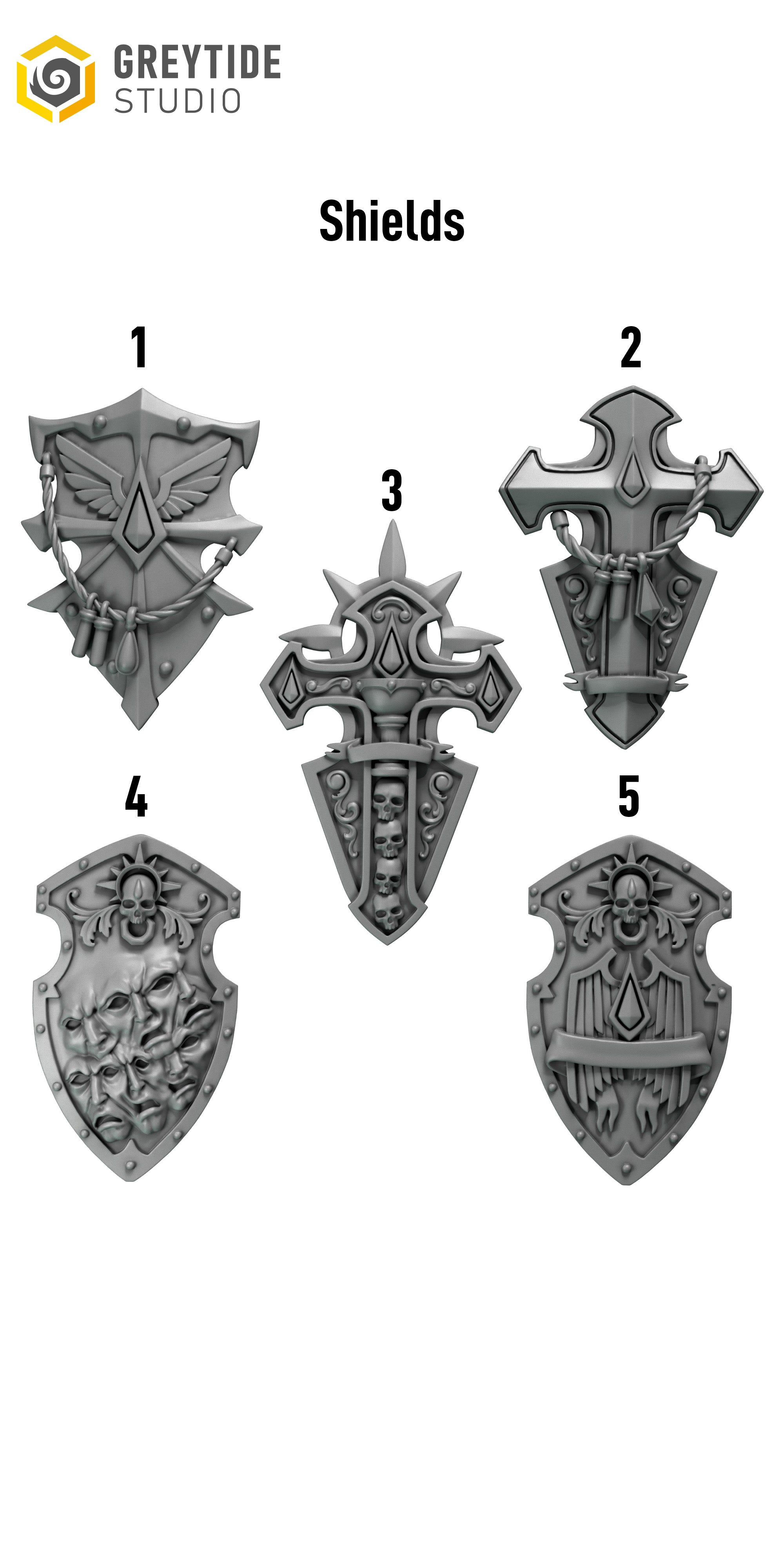 Crimson Lords Shields (5)