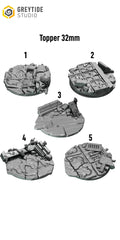 Crimson Lords 32mm Base Toppers