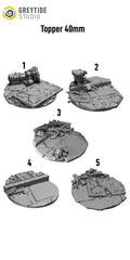 Crimson Lords 40mm Base Toppers